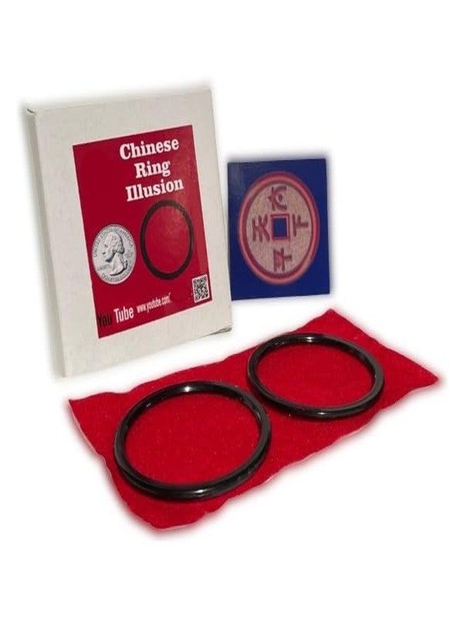 مايلز ماجيك خدعة الخاتم الصيني السحرية من مايلز ماجيك | خدعة التلاعب بالعملات المعدنية عن قرب، خدعة ذهنية حقيقية لتبديل العملات المعدنية - Image 5